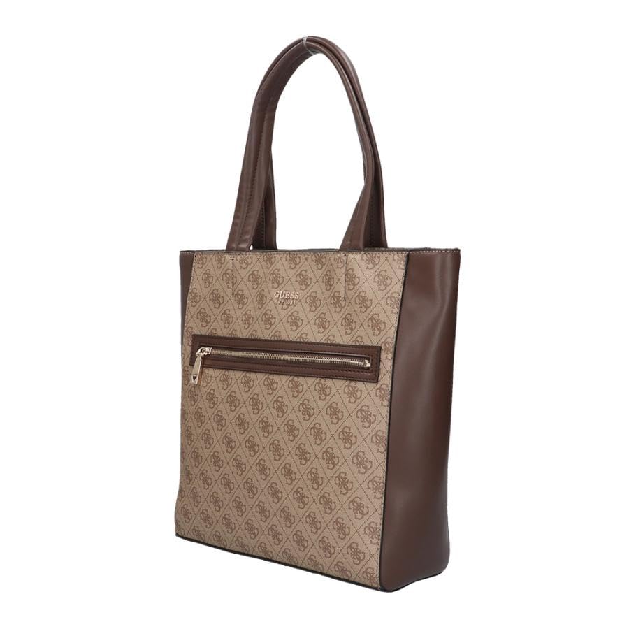 Guess Tote Latte Logo Damen Tasche, Braun, SG877124,