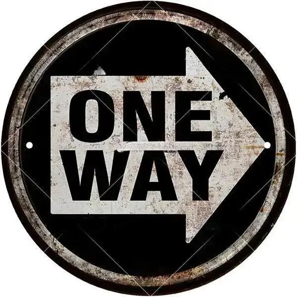 

STOP Warning Round Garage Vintage Metal Sign Plate Tin Sign Wall Decor for Bar Pub Store Man Cave Yard or Outdoor Decoration 20x20cm