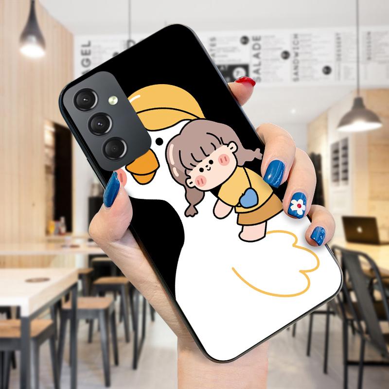 Carcasă pentru telefon cu model pictat, rezistentă la șocuri, din silicon moale, TPU, pentru husă Samsung