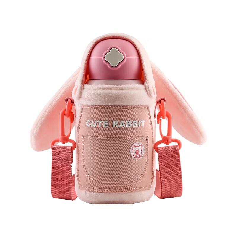 BEDDYBEAR Plush Rabbit 316 Stainless Steel Kids Water Bottle