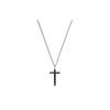 Govern Kreuz Halskette Herren Halskette Schwarz 5252386