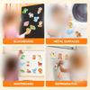 26 Pieces of Animal Magnetic Stickers - Large Area Full Back Design, Durable PVC Magnetic Stickers
