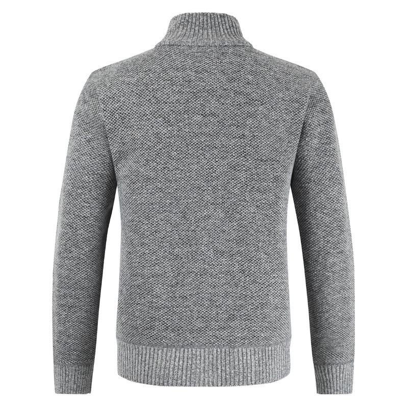 2020 Men's Fashion Casual Zipper Sweater Coat Trendy Outerwear