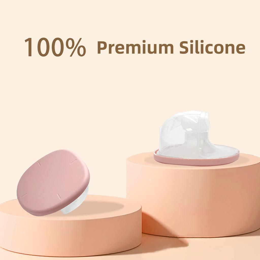 Comfortable Breastfeeding Accessory for S18/S21 Wearable Pumps 27mm/24mm Pump Flange & Valve Soft Silicone Diaphragm