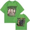 Rare Punk Band Green Day Popdisaster Tour 2002 T-shirts Unisex Women Vintage Gothic Rock Oversized Tshirt Male Cotton Casual Tees