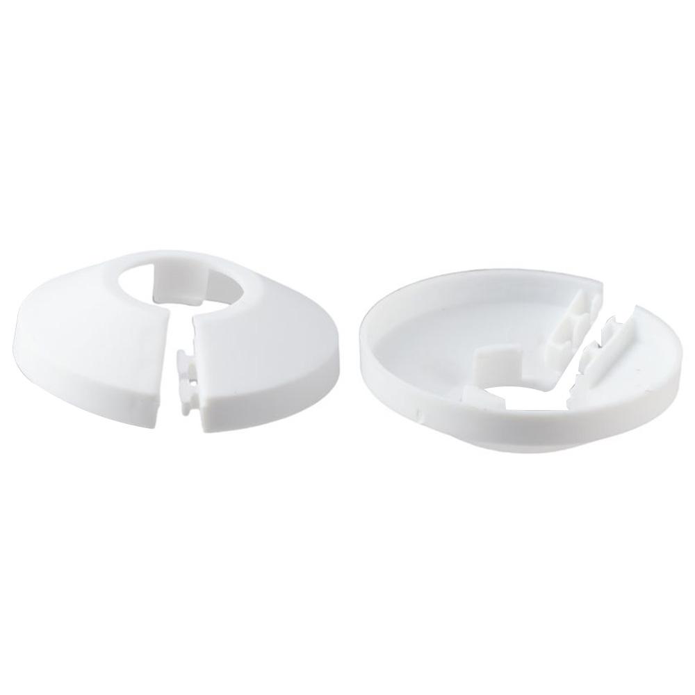 4pcs PP Plastic Easy Installation Water Pipe Angle Valve Collars 20mm Drainage Pipe Cover  Worker