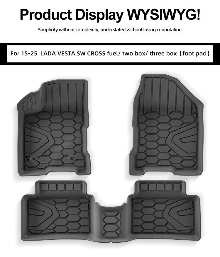 LADA VESTA SW CROSS TPE Trunk & Floor Mats (2015-2025)