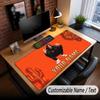 Tapete de Mouse Estendido com Nome Personalizado, Tapete de Mesa para Jogos Central Cee Para Decoração de Desktop de Home Office