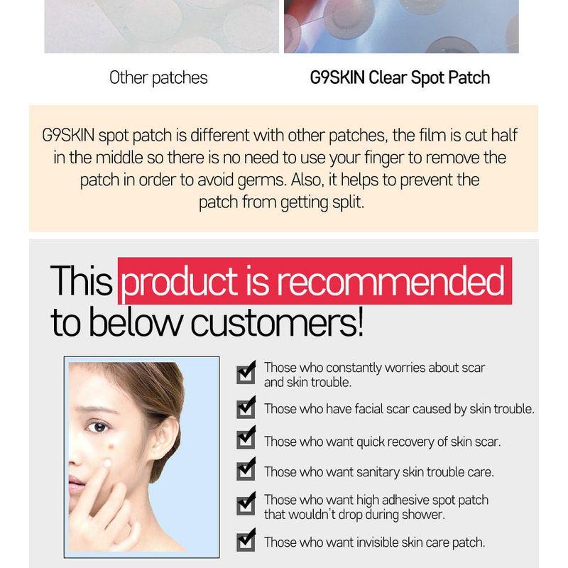 G9SKIN - Zero Solution Spot Cover Patch 108pcs