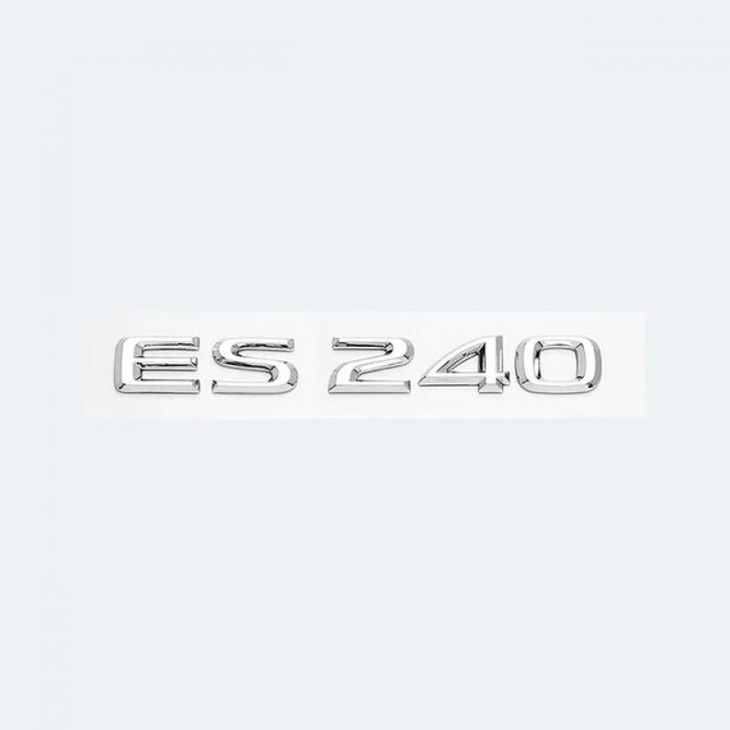 Lexus ES200/260/300/350 Emblem Sticker Car Badge Displacement Lettering