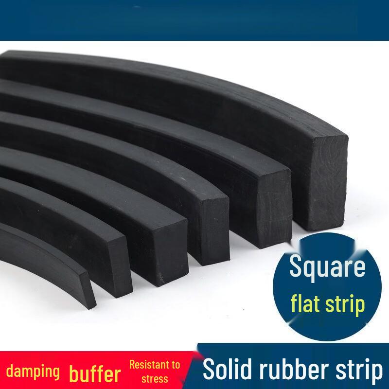 Jing Mian Flat Solid Rubber Sealing Strip