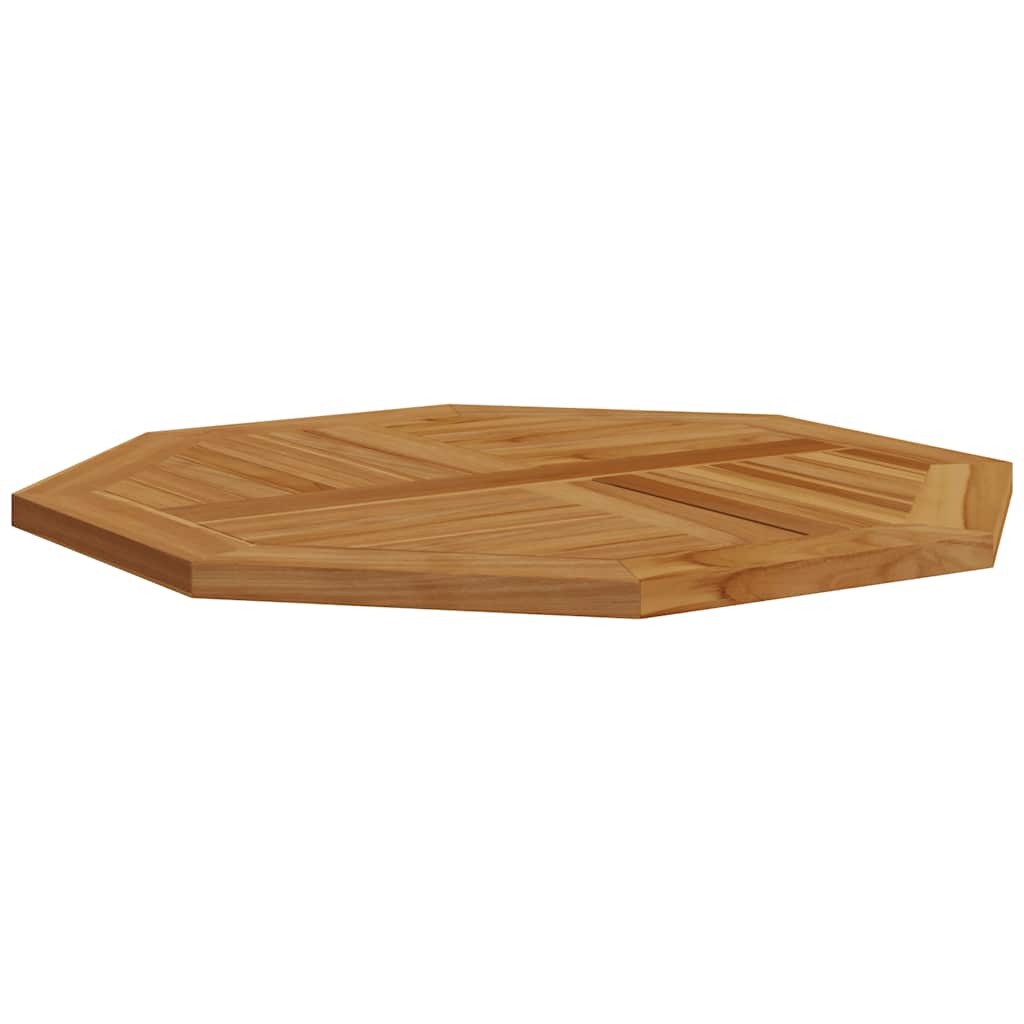 Table Top 80x80x2.5 cm Octagonal Solid Teak Wood