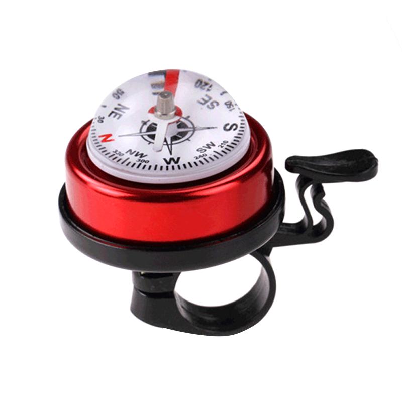 Bicycle Bells Aluminum Alloy Bike Bells with  Clear Sound  for Mountain Road Bike красный