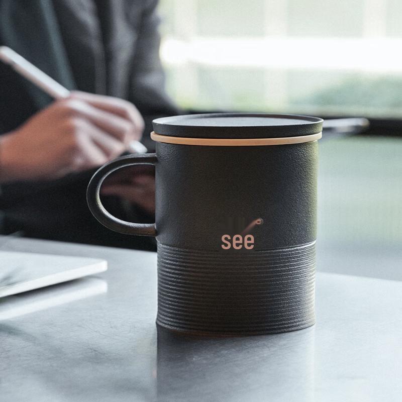 Edenus Ceramic Tea Separation Mug
