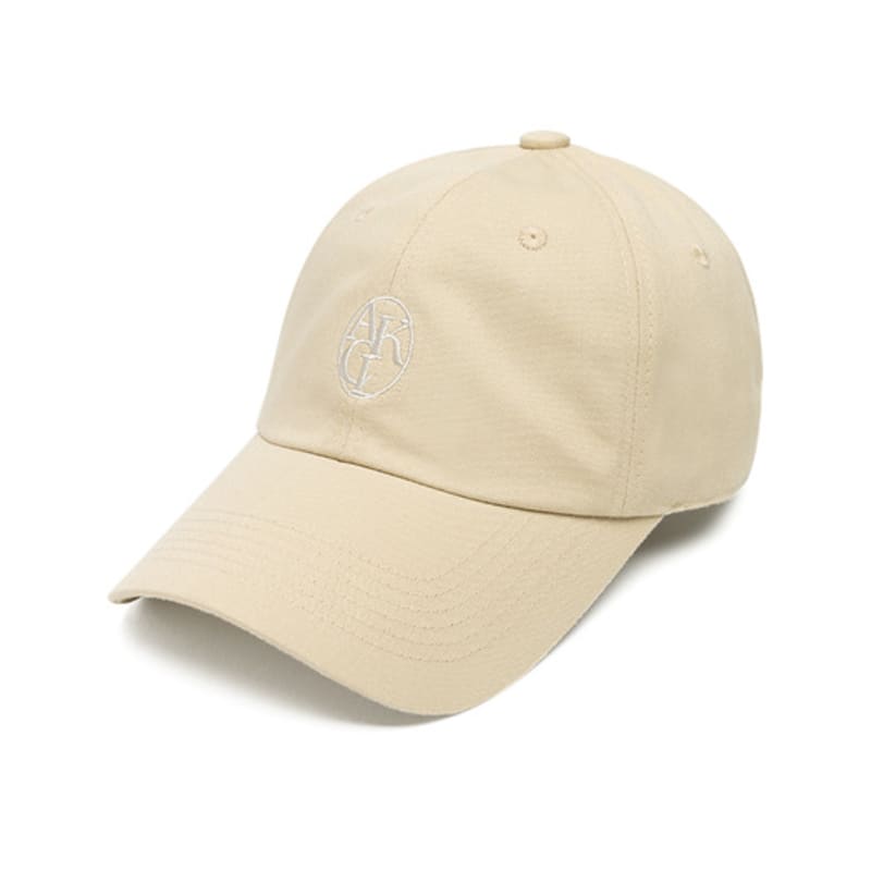 

AKIII CLASSIC Classic Round Logo Ball Cap Beige FREE