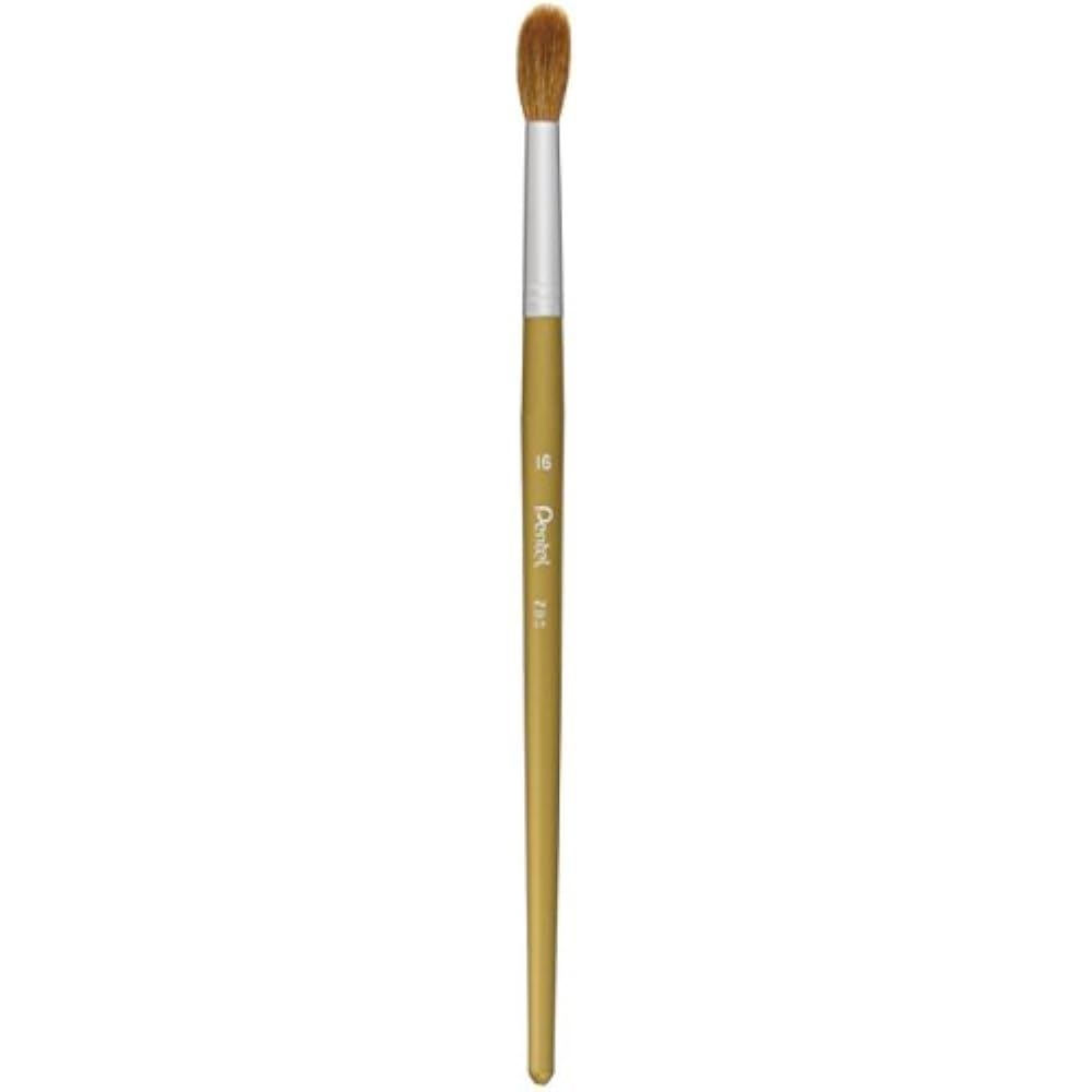Pentel Paintbrush ZBS1-16 Horse Hair Round Brush No. 16