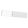 Wardrobe Partition Board Storage Extendable Rod Space Saving Layered Partition Board for Cabinet