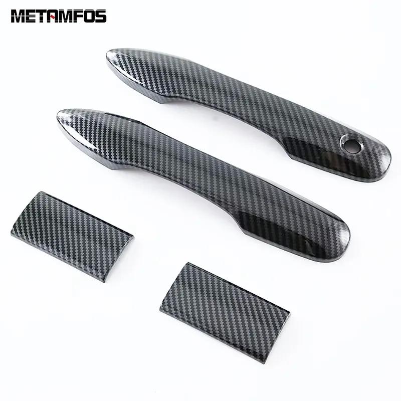 For Toyota Hiace Granvia Commuter -  2024 Chrome Side Door Handle Cover Trim Protection Cap Accessories Car Styling