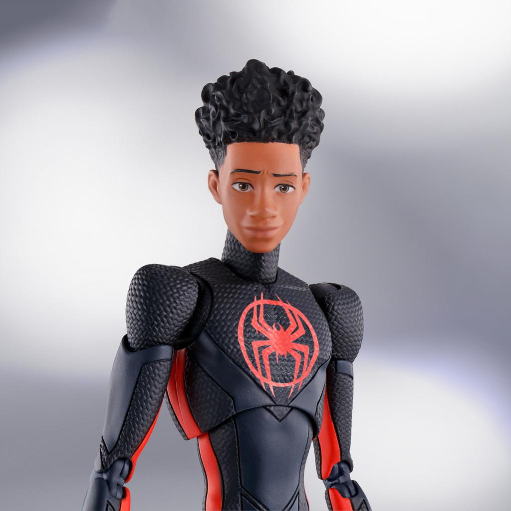 Miles Morales Spiderman Action Figure Pvc Collectible Toy For Fans And Display