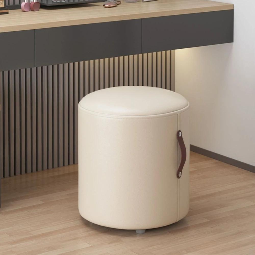Modern Vanity Stool Makeup Stool Leather Makeup Bench Shoe Changing Bench Living Room Leisure Chairs Dressing Chair