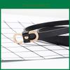 Versatile Ladies Slim Waist Belt In Smooth Pu Leather For Fashionable Summer Styles