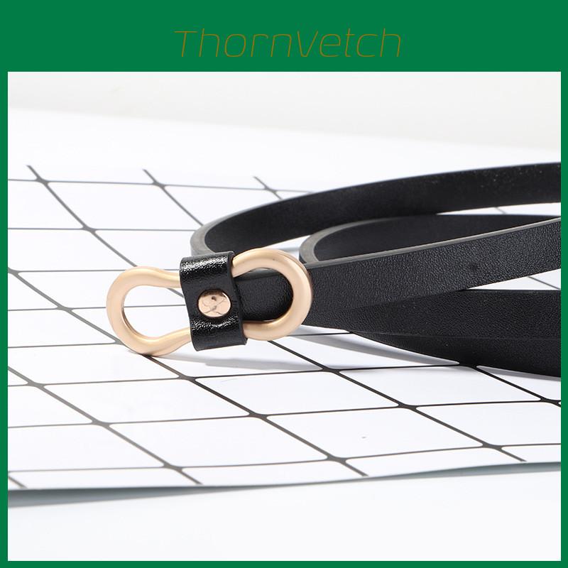 Versatile Ladies Slim Waist Belt In Smooth Pu Leather For Fashionable Summer Styles