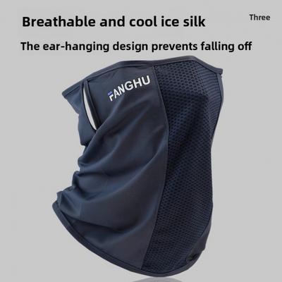 Mascarillas faciales de ciclismo para hombre y mujer, transpirables y ligeras, frescas contra el viento y el polvo, transpirables y no calurosas, adecuadas para senderismo al aire libre