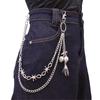 Tassels Chain Belt Personality Charm Belt Durability Metal Chain Trendy Belt for Various Occasion