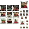 Versatile Cotton Linen Christmas Cushion Cover For Sofa Car Home Decor With Timeless Design