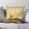 Hare Floral Shabby Chic Square Pillowcase Polyester Linen Velvet Creative Zip Decorative Home Cushion Case Wholesale