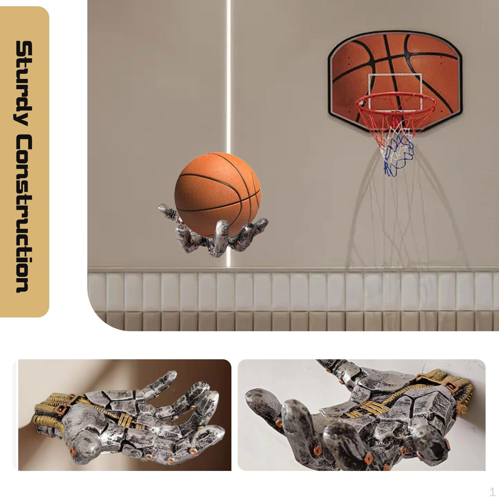 

Mechanical Hand Statue Display Sculpture for Office Living Room Soccer