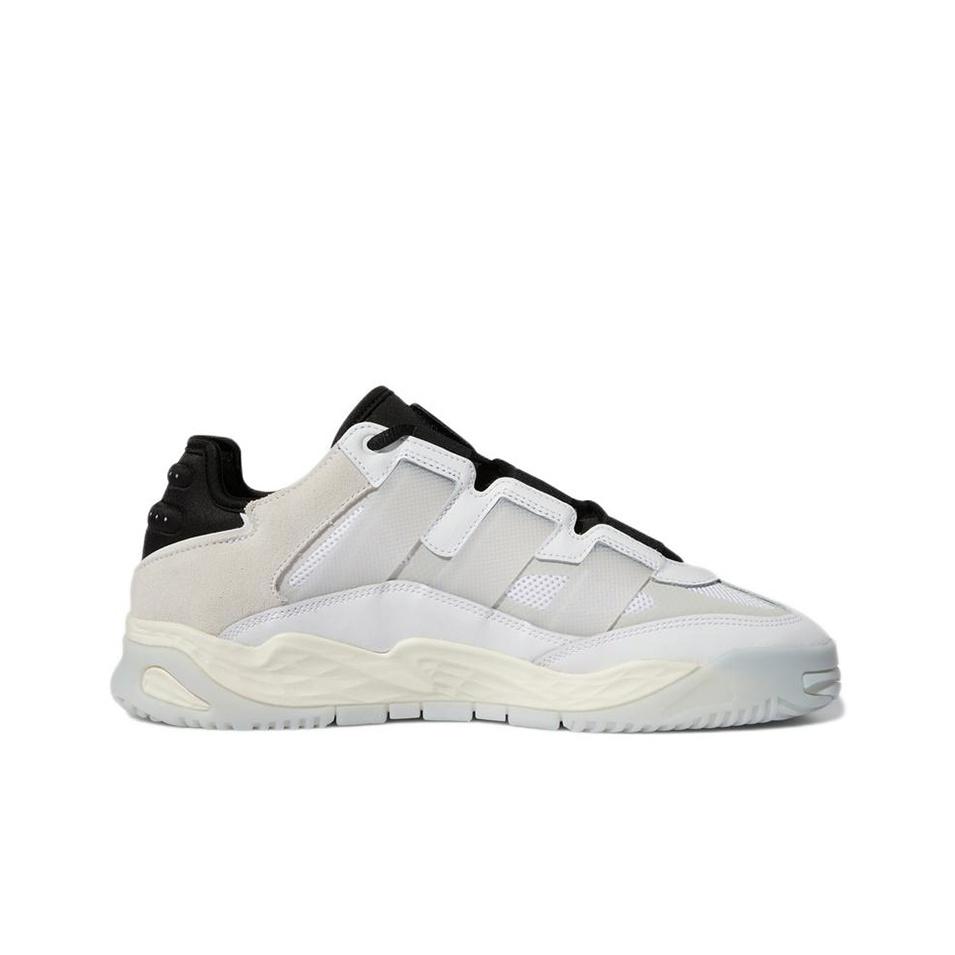 adidas Originals Niteball Stof Leer Comfortabel Sports Slipbestendig Duurzaam Ademend Lage Top Lifestyle Casual Schoenen HR2020