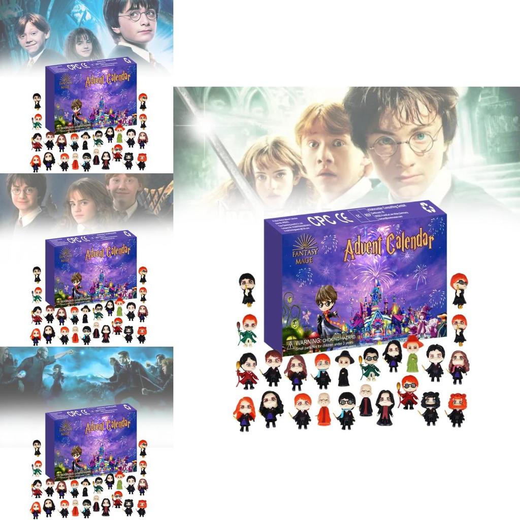 Enchanting Harry Potter Countdown Christmas Blind Box Toy Gift Set For Wizards