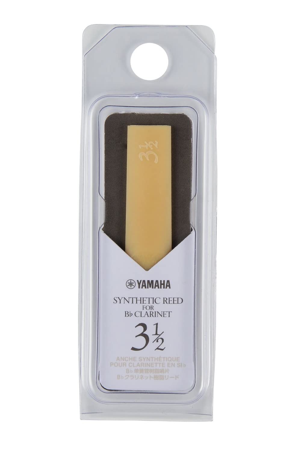 

YAMAHA B flat clarinet synthetic reed hardness 3 CLR35 1/2 (1 piece)