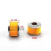 Motorcycle Oil Filter Universal Gasoline Gas Fuel Filters Motorcycle Scooter Gasoline Tool Moto ATV Spring Fuel Filter