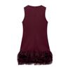 Womens Summer Dresses Loose U Neck Sleeveless Sundresses Dress With Pockets
