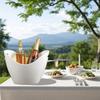 B97A-8L Insulated Ice Bucket For Parties, Large Plastic Drink Bucket For Cocktail Bars Holder
