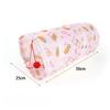 Carrot Print Cat Tunnel Multi-Shape Foldable & Easy Storage Cat Toy Tunnel for Play & Hideaway Pet Tube Self-Entertaining Play