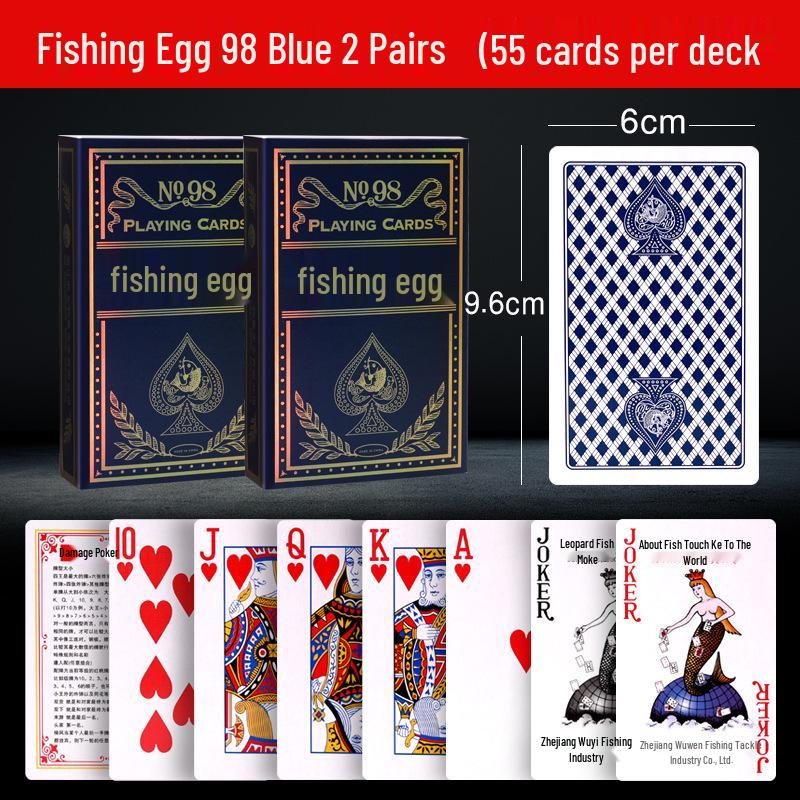 

Guandan Fishing Special Playing Cards - Durable, Thick High-Grade, Large-Size for Dou Dizhu Competition