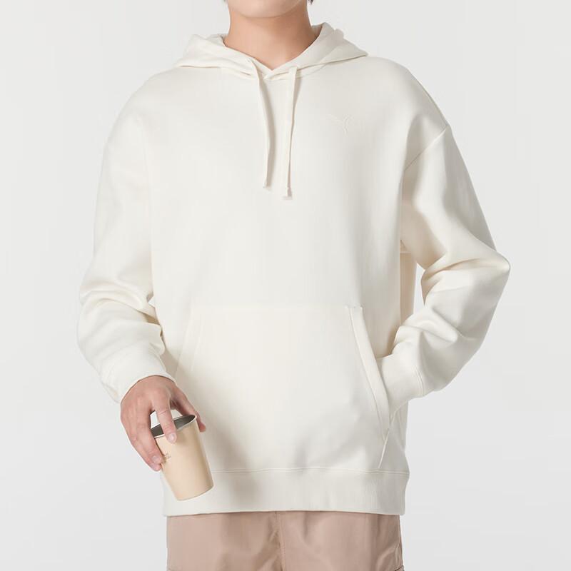 Puma Fashionable Comfortable Breathable Casual Hoodie Unisex Hoodies White 631153-87