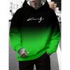 Pearson's selection of men's 3D hooded sweatshirts