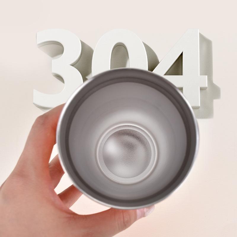 Stainless Steel Car Cup Double Vacuum Large Capacity Vacuum Cup Outdoor Portable Car Accompanying Cup
