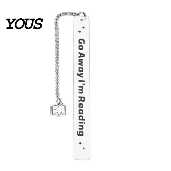 Strong Metal Page Marker Frosted Bookmark, Engraved Marker, Thin Book Mark Bookmark for Students Teachers, Graduation Christmas Gift Lovers