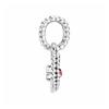 Pandora Heart shape design sterling silver necklace/pendant men and women same style couple model silver 798854C02