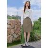 Betu Women's Workwear Style Midi Skirt