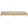 Bed Frame Sonoma Oak 80 x 200 cm Particleboard