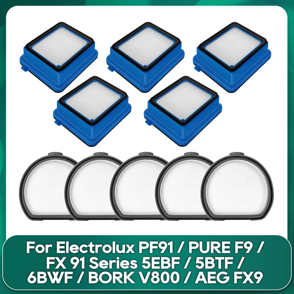 Compatible For Electrolux PF91 / PURE F9 / FX 91 Series 5EBF / 5BTF / 6BWF / BORK V800 / AEG FX9 Exhaust Filter Dust Filter
