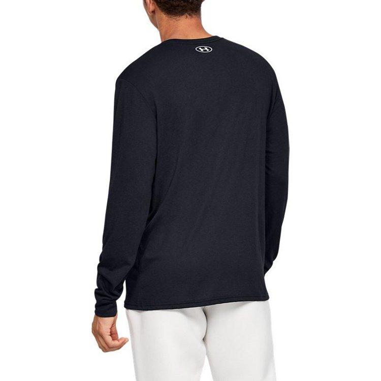 Under Armour T Shirts Men's Black Crew Neck Moderate 1351624-001