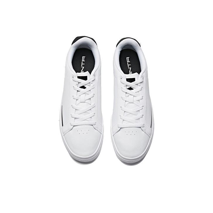 Anta Versatile Durable Low-Top Skate Shoes Men Sneaker White 11938050-2