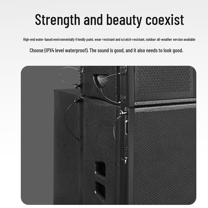 Xun Erwei ZJL-S208 Dual 8-inch Line Array Speaker System (CN Version)